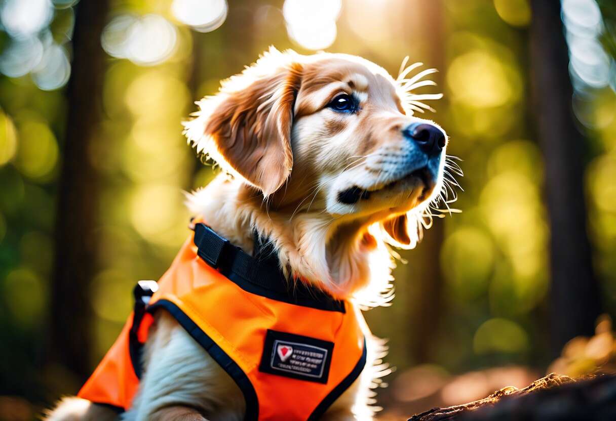 Éducation chiot : maîtrisez le dressage de chiens de recherche et sauvetage