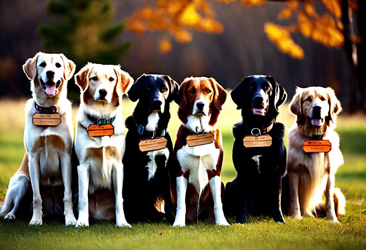 Noms pour chiens de chasse : idées originales et conseils