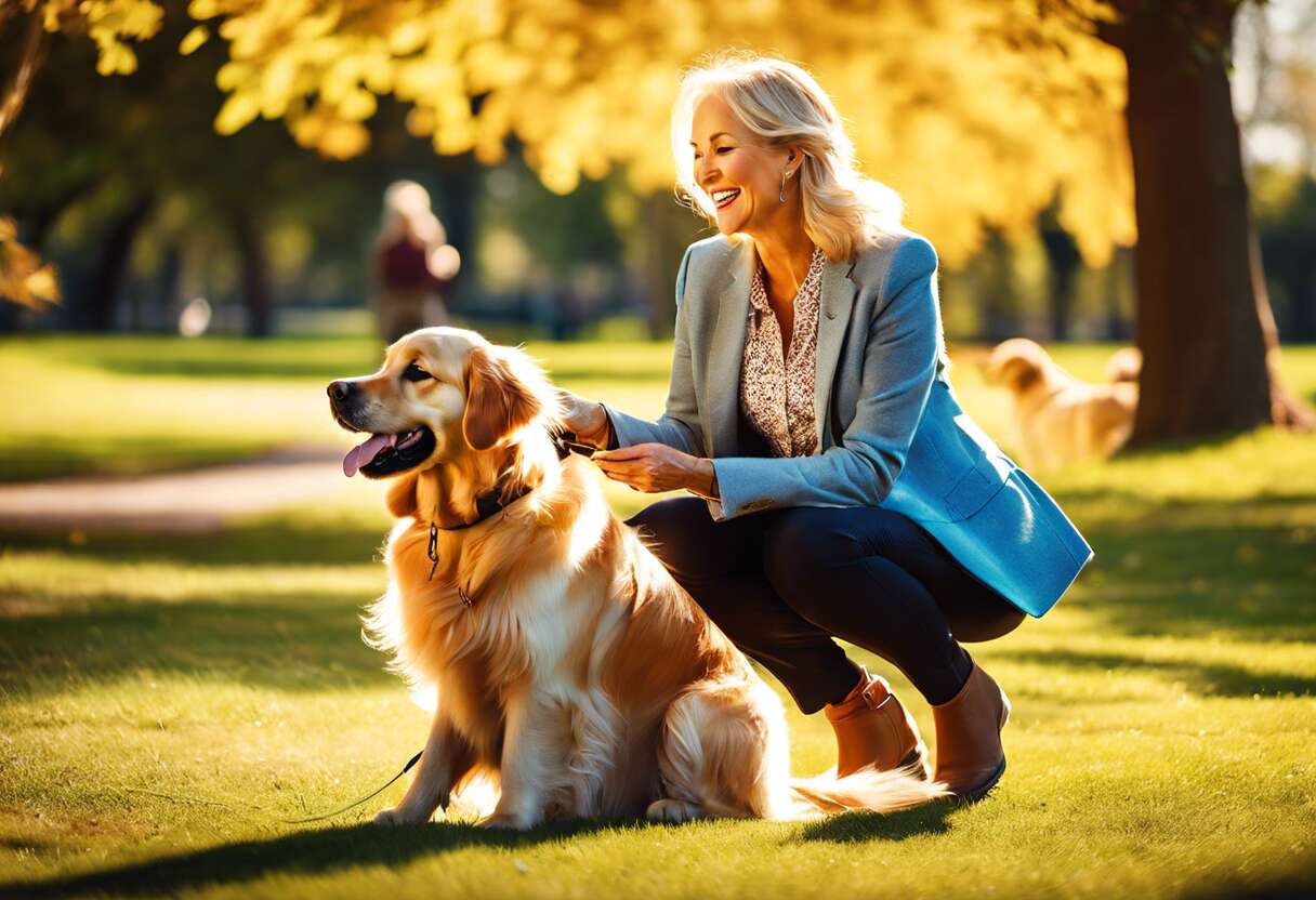 Dressage de chien : conseils de Louise Glazebrook de "12 Puppies and Us" pour éduquer un vieux chien