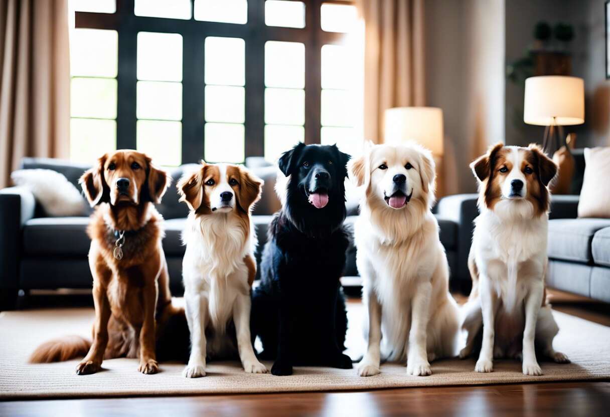Les 4 races de chien les plus calmes pour une vie sereine