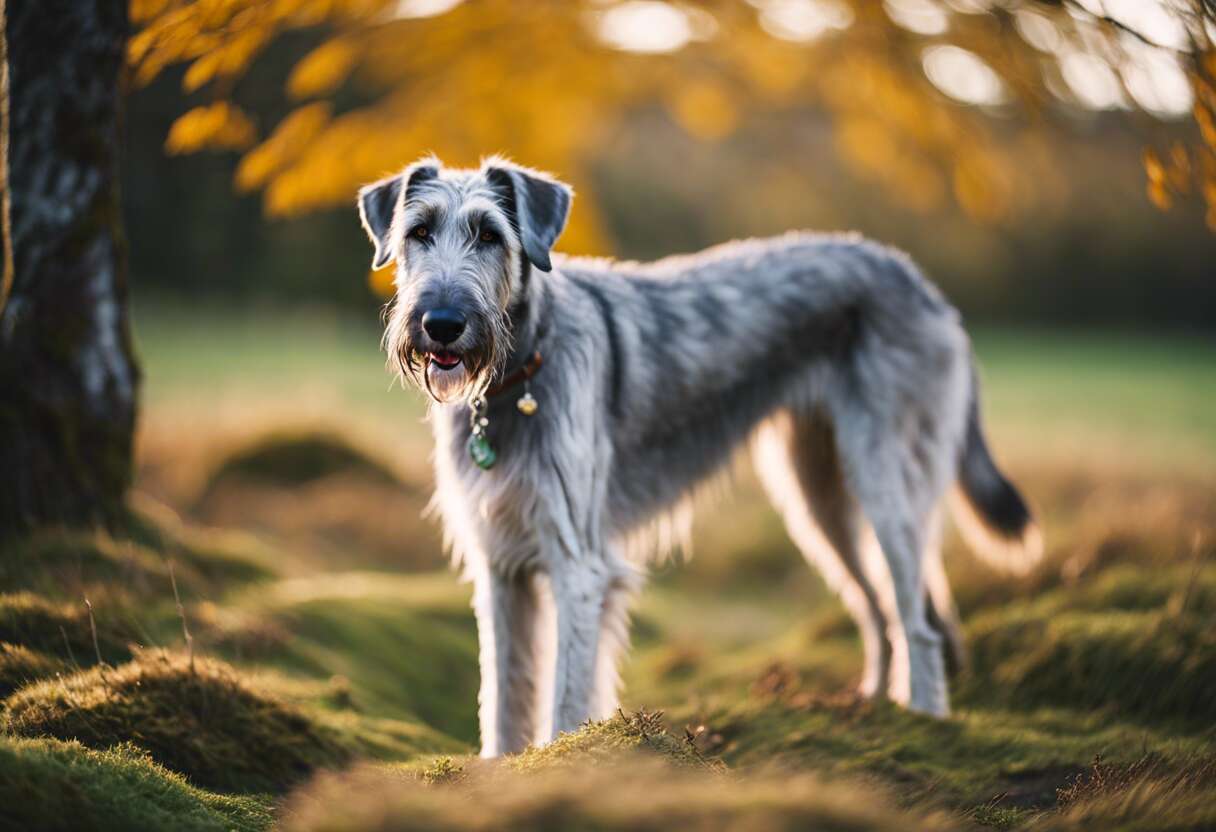 Levriers irlandais : caractéristiques et comportement du chien affectueux