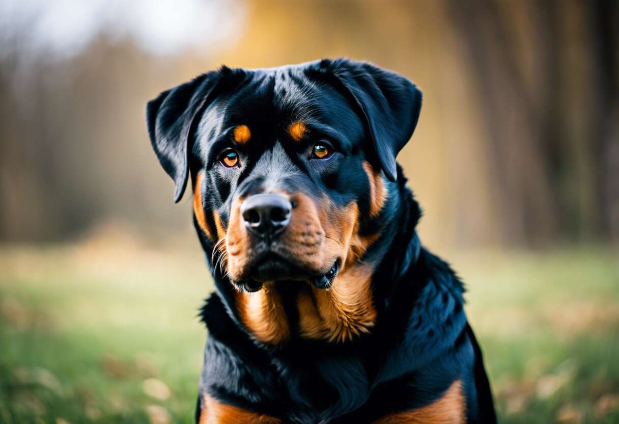 Le Rottweiler : caractéristiques, éducation et soins du chien de race