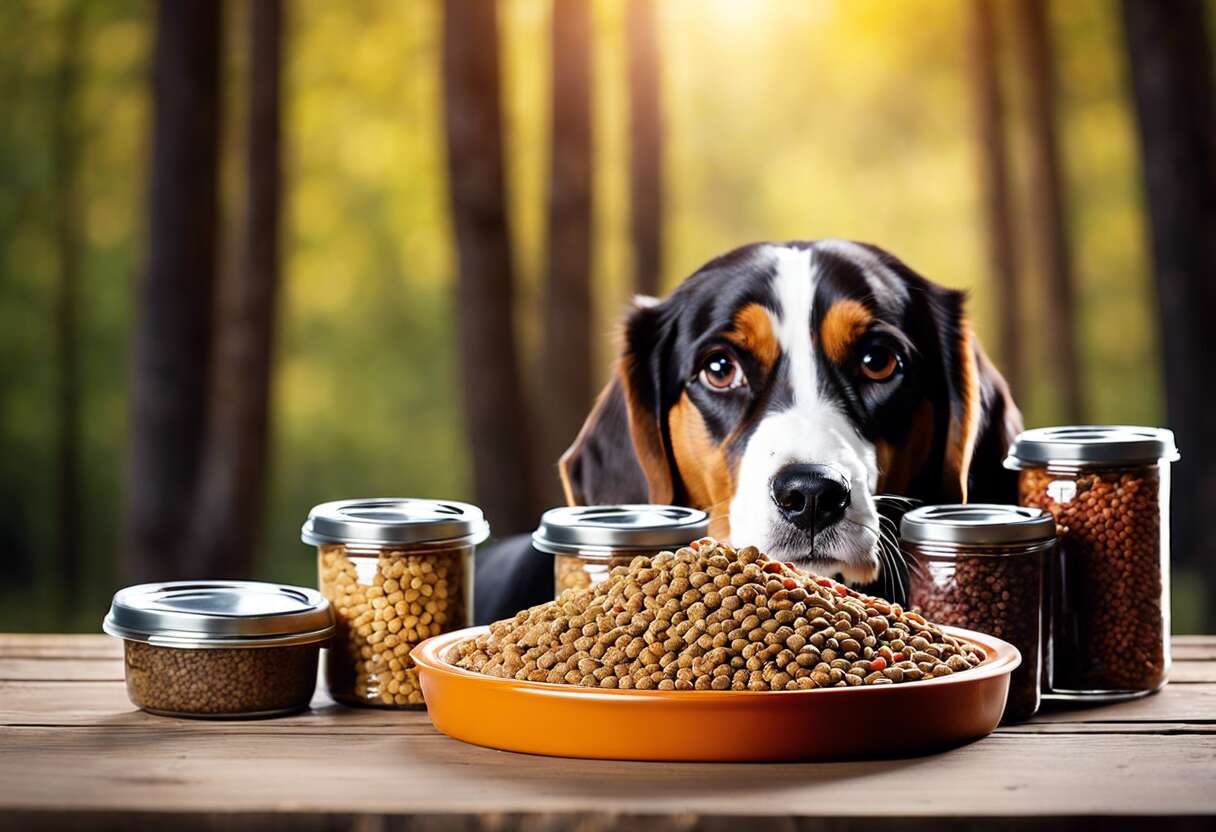 Alimentation du chien de chasse : quelle est la meilleure nourriture ?