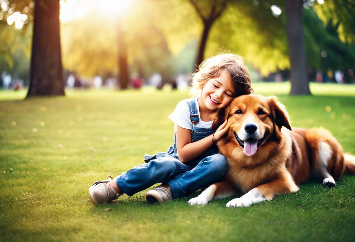Le chien : un antidote au stress pour les enfants