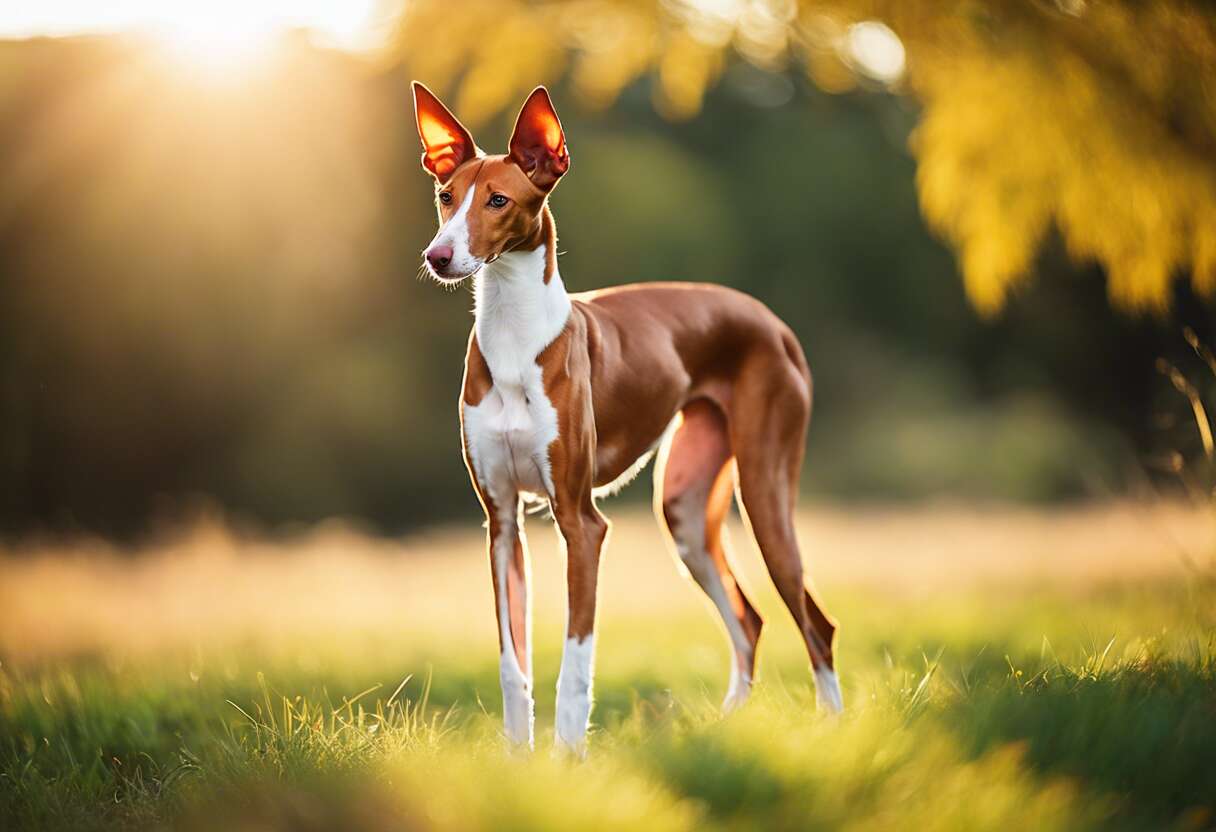 Podenco Ibicenco : guide complet sur cette race de chien élégante