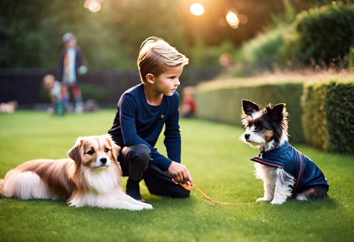 Dressage de petit chien : quand les enfants de David Beckham doutent de l'âge des entraîneurs