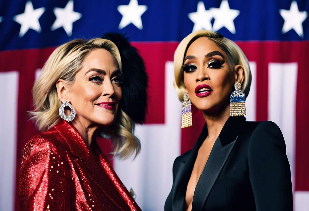 Sharon Stone et Cardi B : stars attentives au retour des élections américaines
