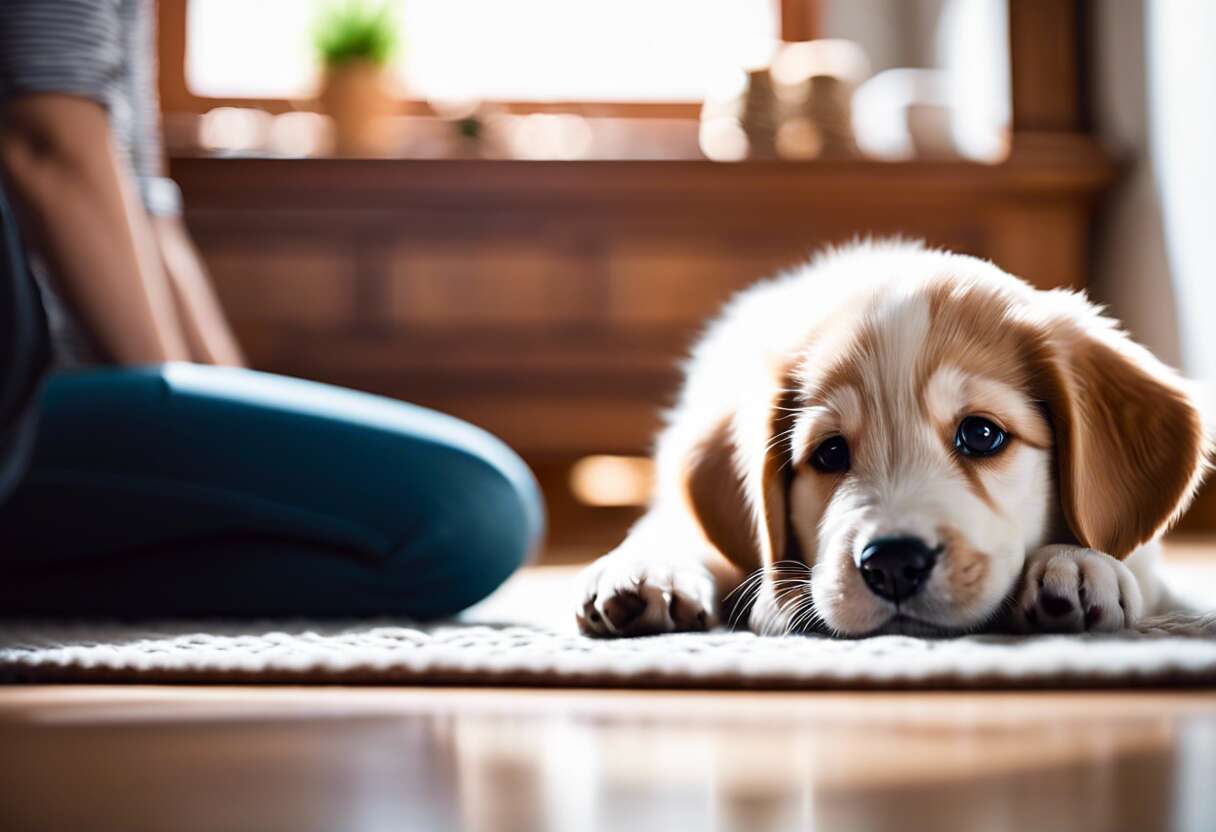 Comment calmer son chiot : techniques efficaces et conseils pratiques