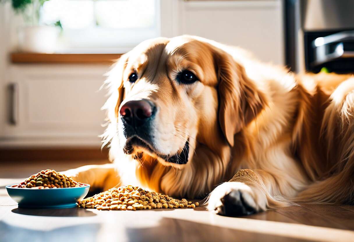 Alimentation de la chienne en gestation : conseils et régime adapté