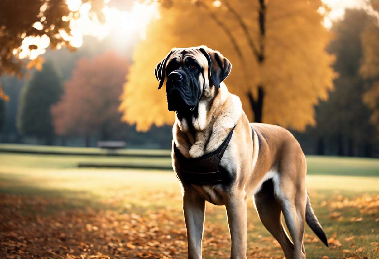 Le Mastiff : guide complet sur cette race de chien imposante