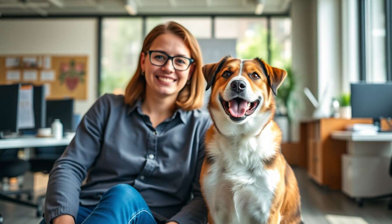 Emmener son chien au travail : conseils et avantages