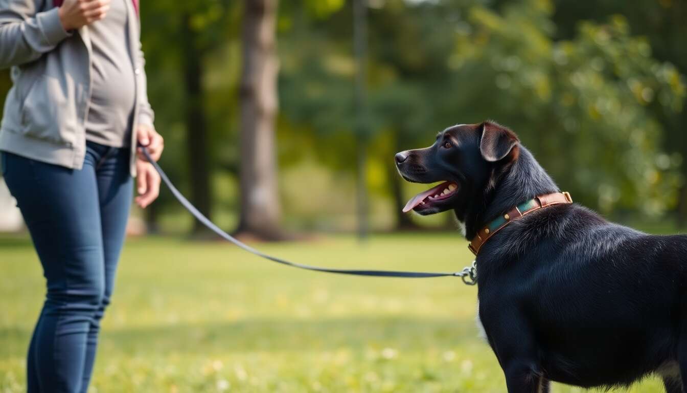 Programme de dressage cérébral pour chiens : stopper la traction en laisse et les aboiements
