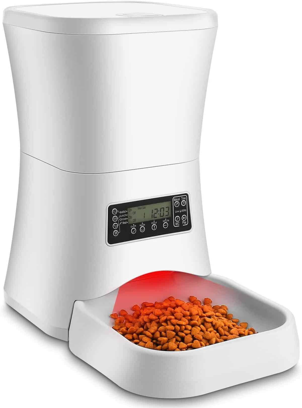 Test : pujuas Distributeur Automatique de Croquettes 7L pour Chats et Chiens