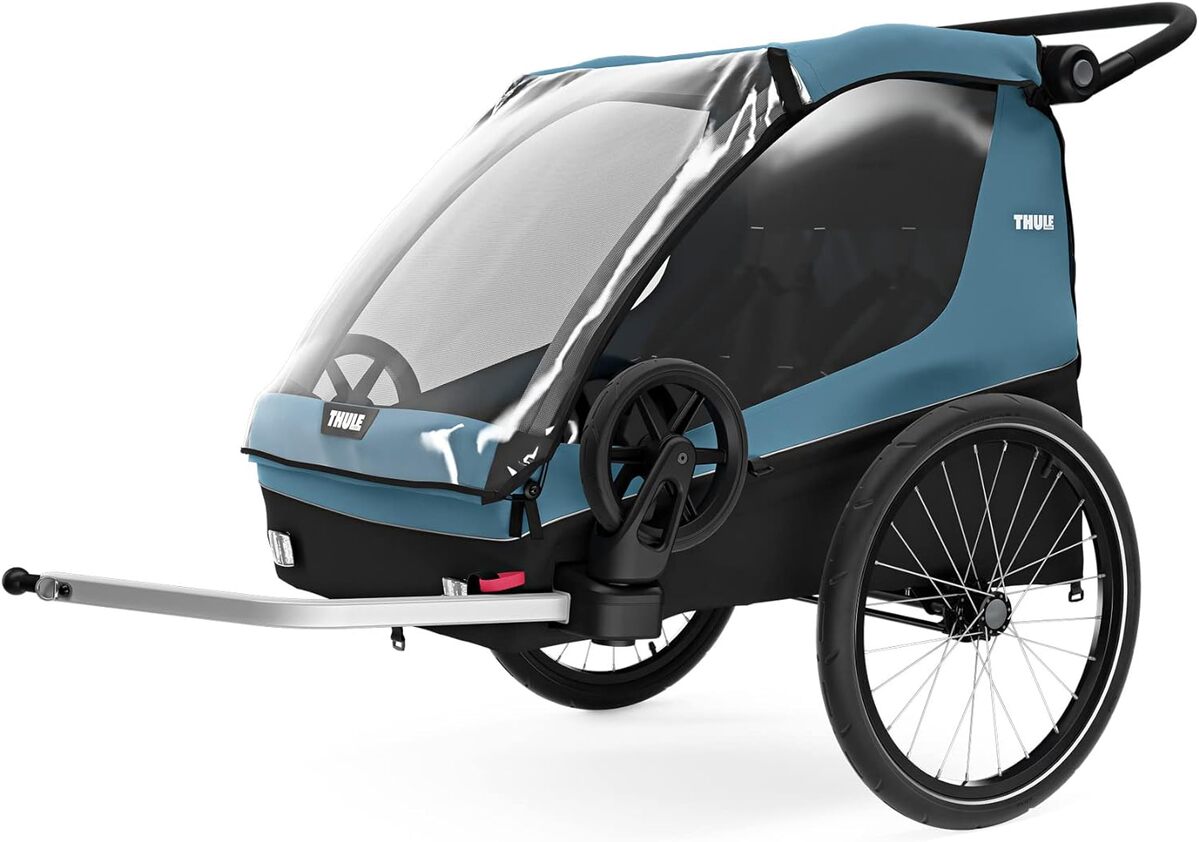 Test de la remorque à vélo Thule Courier 2 places