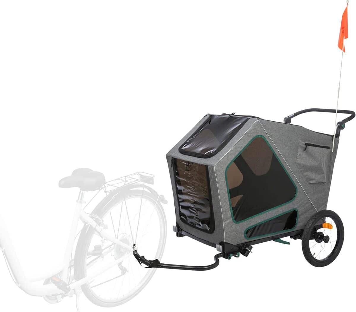 Test de la remorque vélo Trixie : performance et praticité dans les détails
