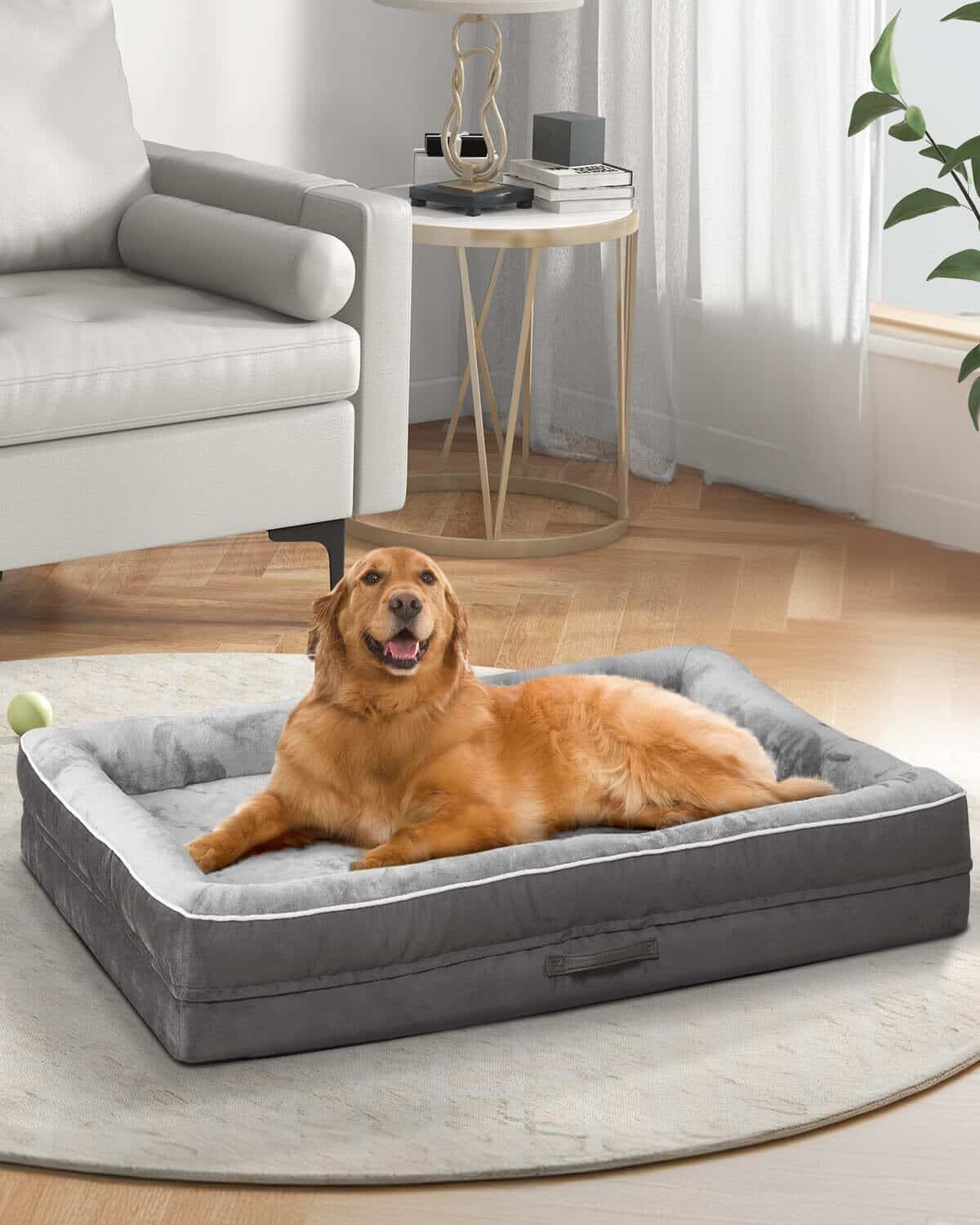 Test : lit orthopédique Upvilla XL pour chiens