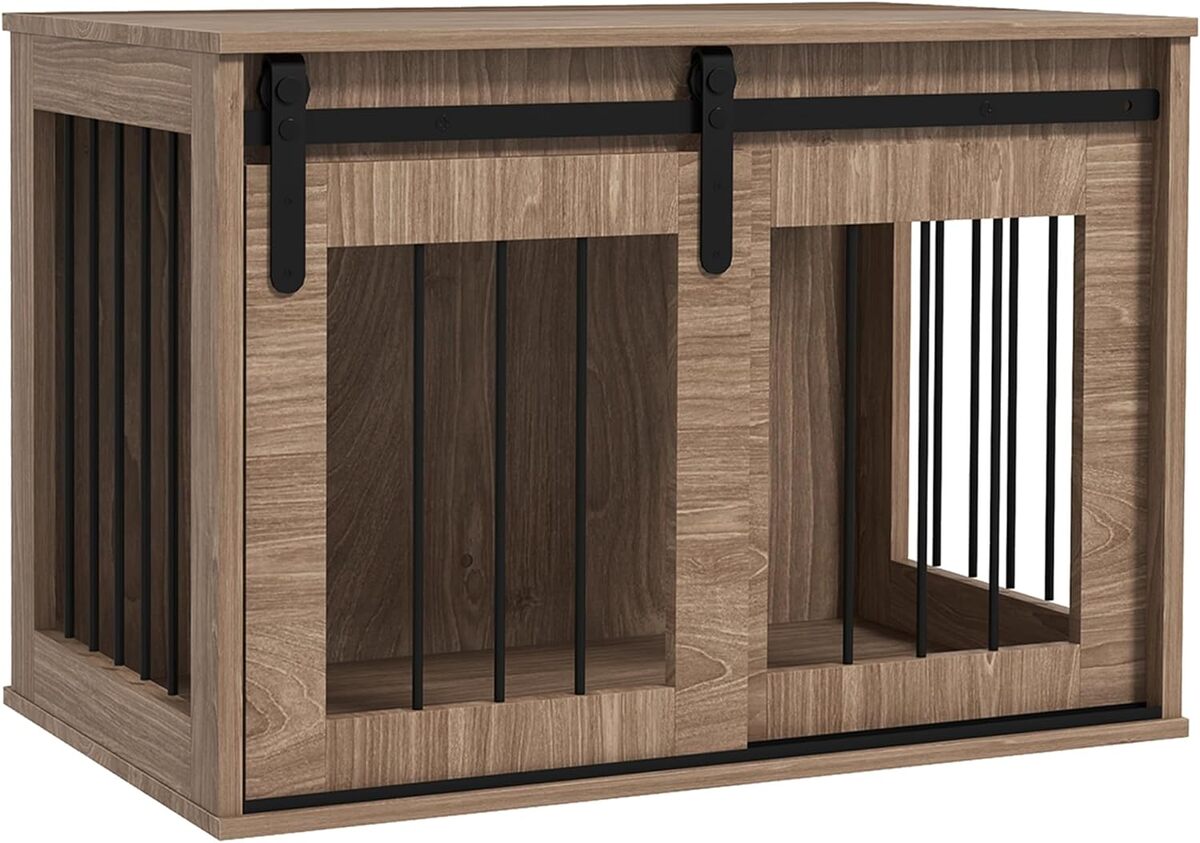 Test : niche polyvalente PawHut avec porte coulissante