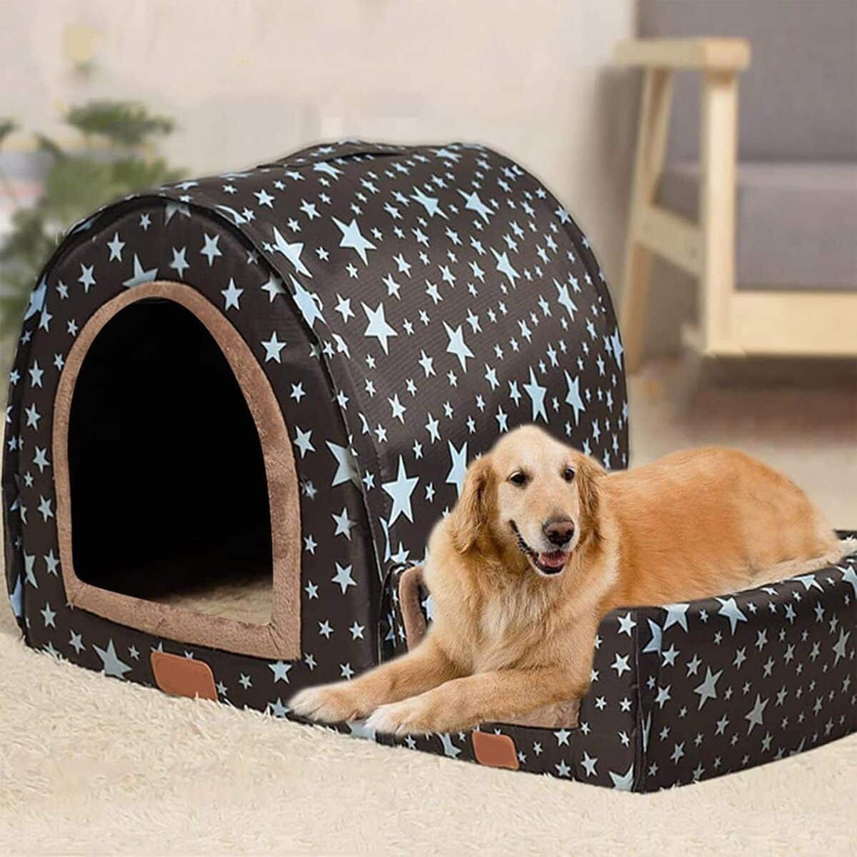 Avis : niche de luxe XL pour chien et chat