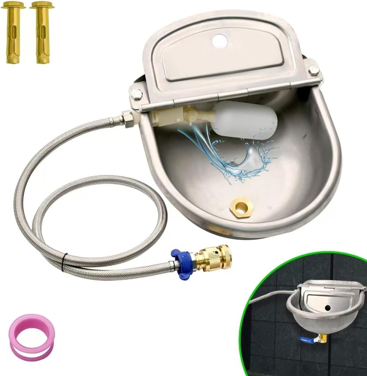 Test : boajf gamelle d'eau automatique 10L avec système de drainage