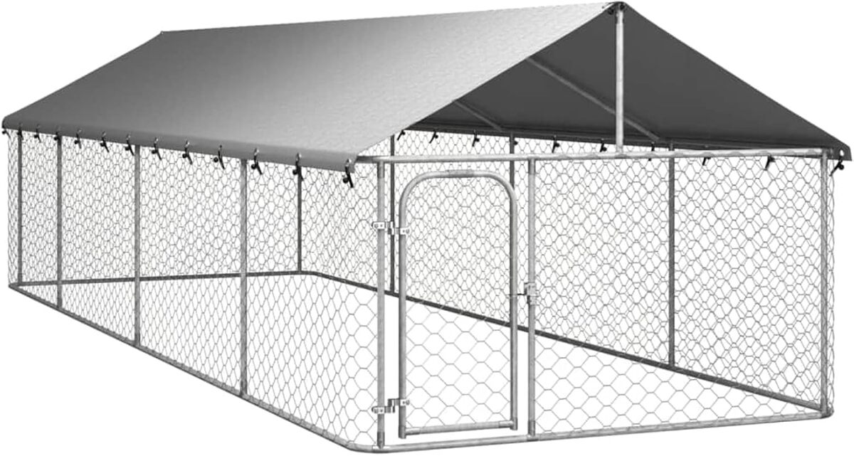Test du chenil d'extérieur Gecheer Niche polyvalente pour chiens