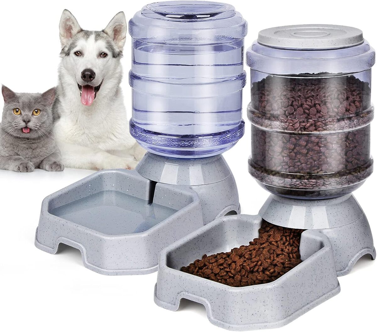 Test du distributeur automatique animaux sans BPA, pratique et facile à nettoyer