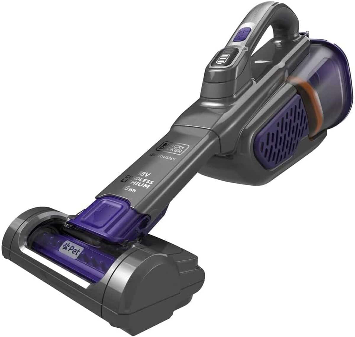 Test : aspirateur à main BLACK+DECKER dustbuster Gen 11 18V pour animaux