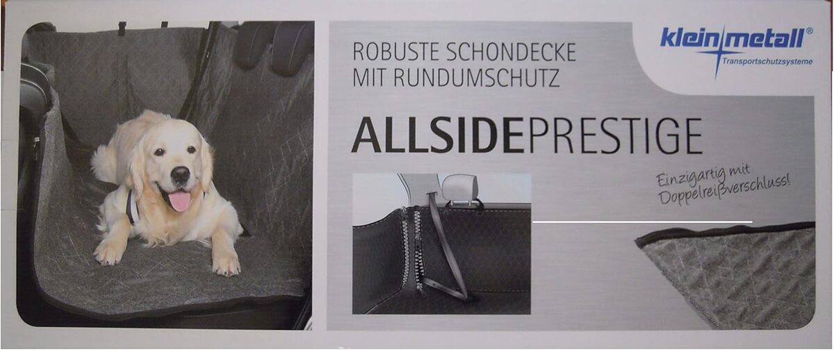 Test : couverture auto Kleinmetall Allside Prestige 155 x 140 cm