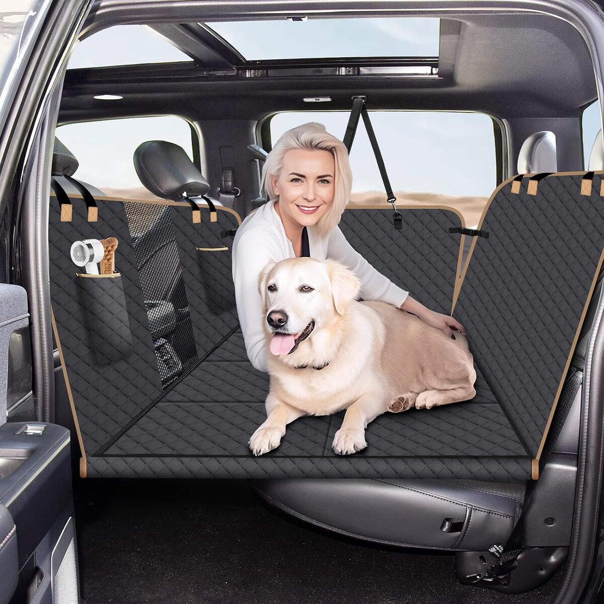 Test : housse Lekespring pour siège arrière de voiture, robuste et imperméable