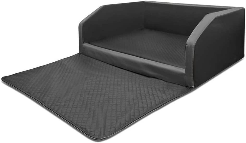 Test : siège auto pour chien Mayaadi Home Travel Duo en cuir synthétique