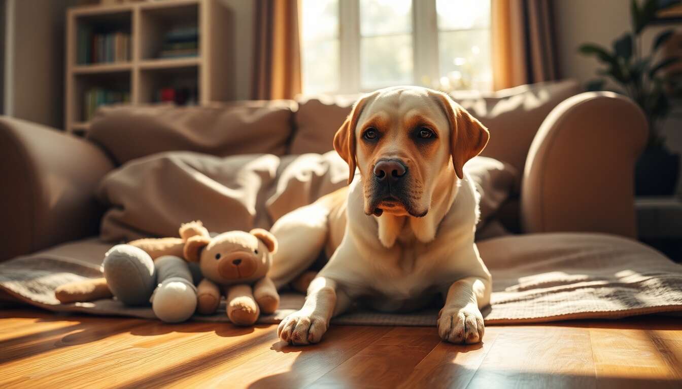 Chien déprimé à la rentrée : comment l'aider ?