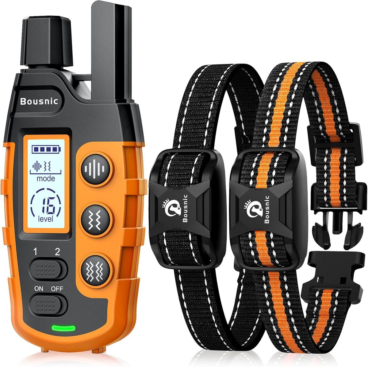 Test du collier de dressage Bousnic 3000m avec télécommande