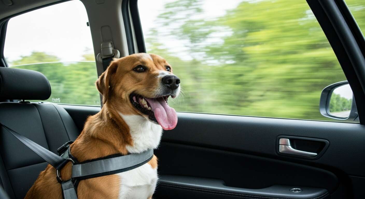 Chien en voiture : règles de sécurité essentielles