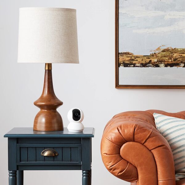 TP-Link Tapo 2K Lot de 2 caméras de sécurité panoramique/inclinables pour Moniteur de bébé, caméra pour Chien avec détection de Mouvement, Audio bidirectionnel, sirène, Vision Nocturne, Stockage de