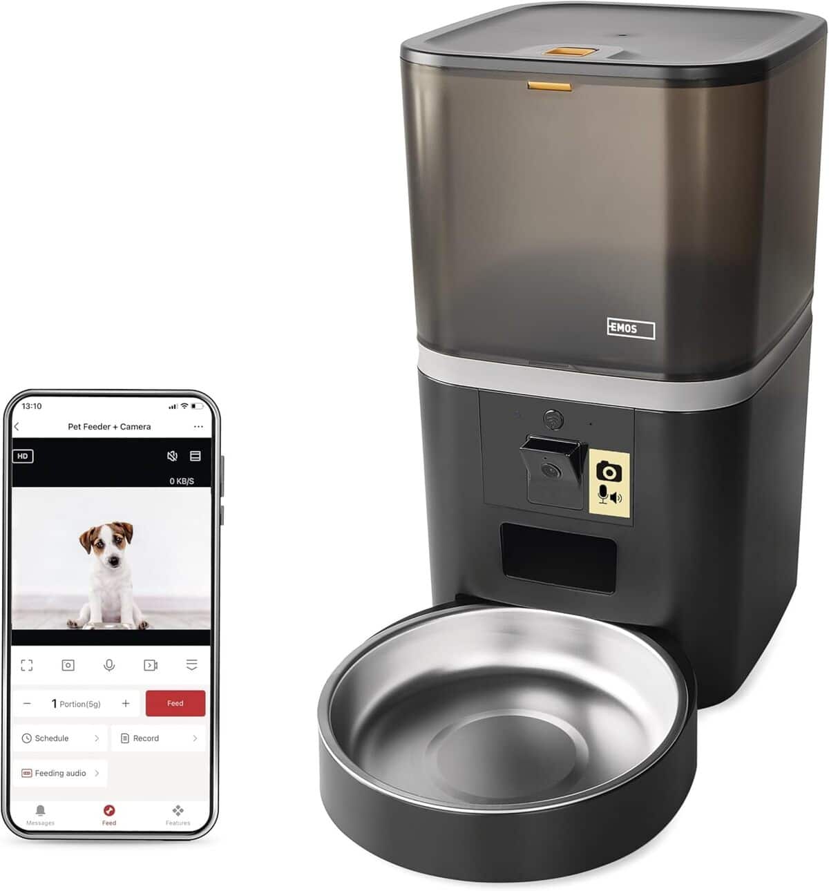 Test du distributeur EMOS GoSmart Wi-Fi 6 l avec appareil photo