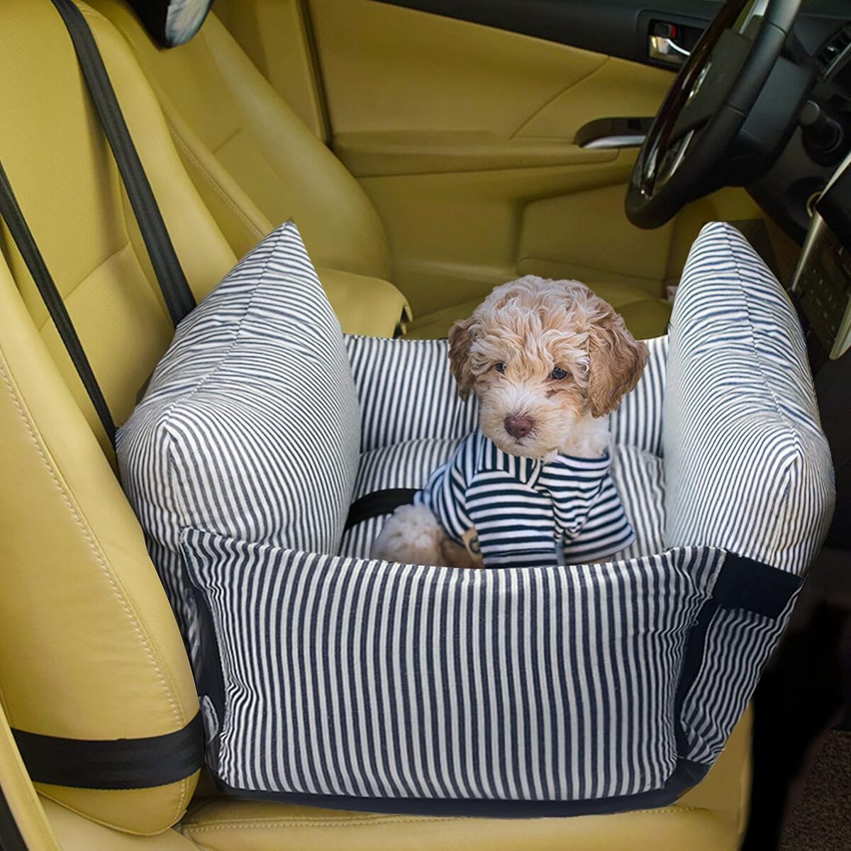 Test Johnear rehausseur de siège pour chien : lit de voyage sécurisé et pratique