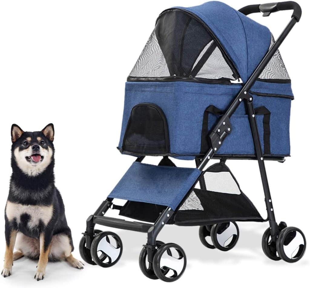 Test : poussette Critter Sitters pour animaux jusqu'à 15 kg