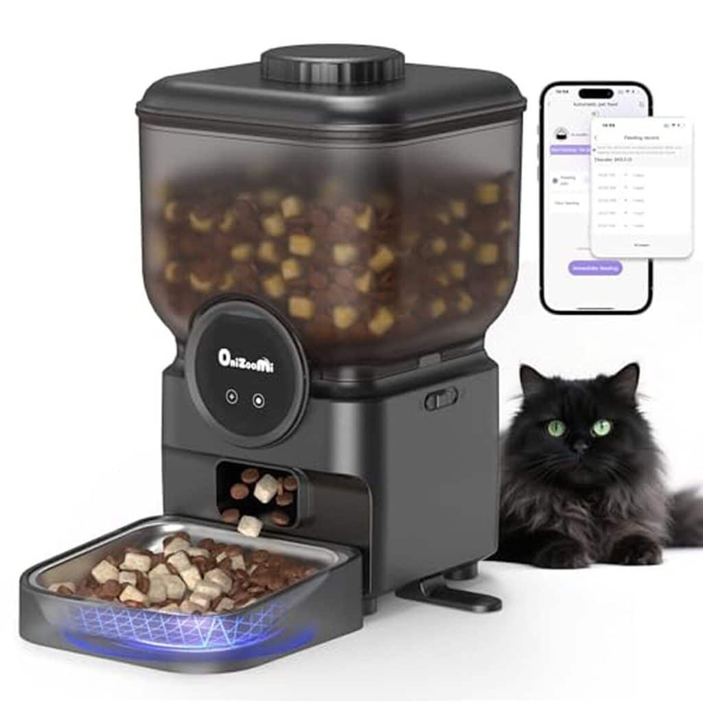 Test de la mangeoire automatique 6 L WiFi pour chats et chiens