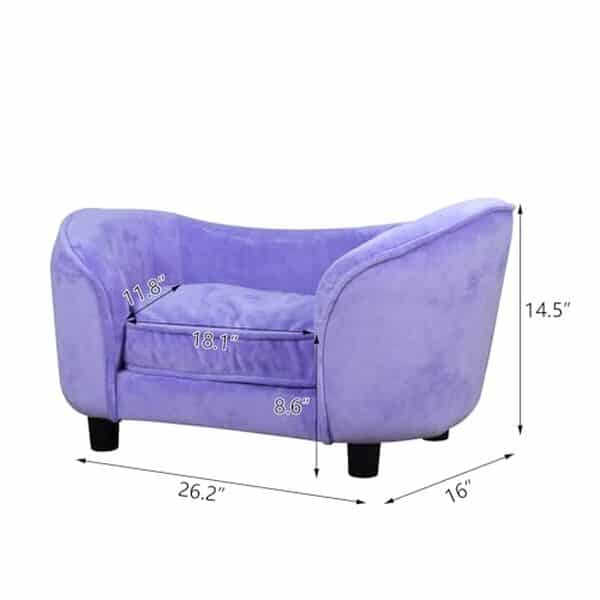Découvrez notre avis détaillé sur le canapé en velours violet Getifun, conçu pour le confort et le style de votre petit chien ou chat. Idéal pour les propriétaires d'animaux exigeants, ce meuble allie élégance et praticité pour votre maison.