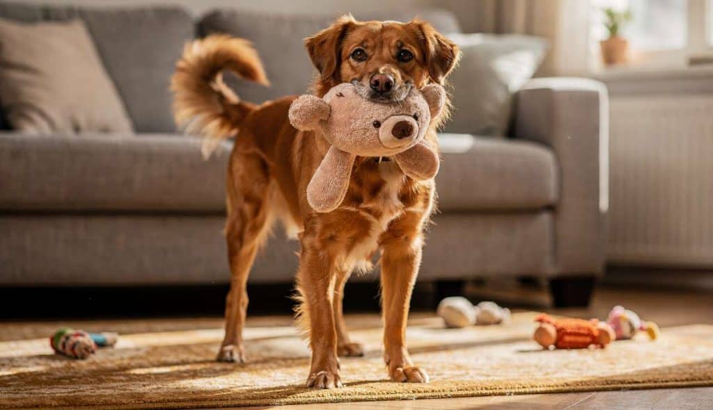 Apprendre à son chien à donner son jouet : guide pratique