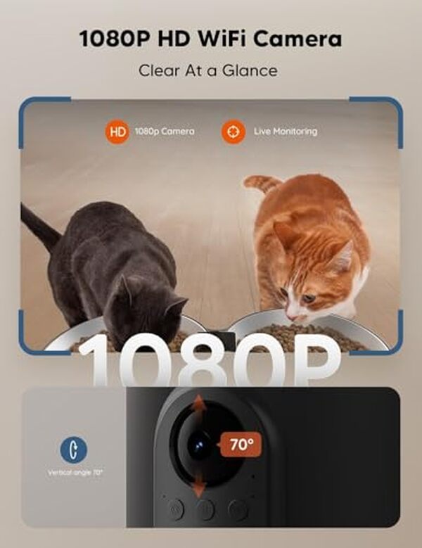 Découvrez notre évaluation complète de la mangeoire automatique WOPET HD 1080p pour chats : analyse des fonctionnalités, avantages pour vos animaux et qualité du produit pour un choix éclairé.