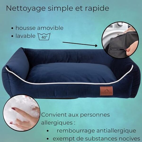 Découvrez notre test complet du panier pour chien FUUFEE 100 x 80 cm : alliez confort et praticité pour le bien-être de votre compagnon à quatre pattes.