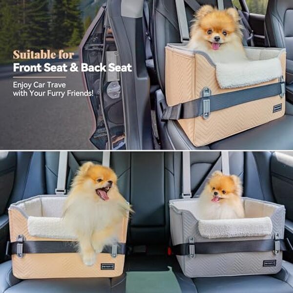 Découvrez l'analyse complète du siège auto Petsfit pour chat : un modèle en cuir imperméable qui garantit confort et sécurité à votre félin lors de tous vos déplacements.