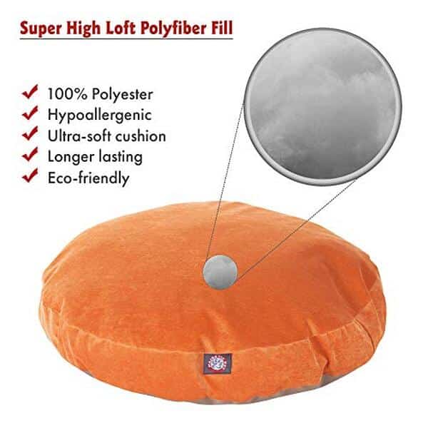 Découvrez notre test complet du panier rond grand modèle Majestic Pet Orange Villa collection pour chien : confort, qualité et design. 