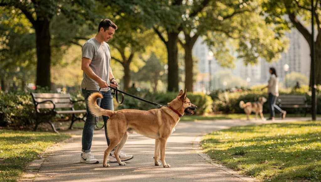 Comment gérer les rencontres avec un chien réactif ?