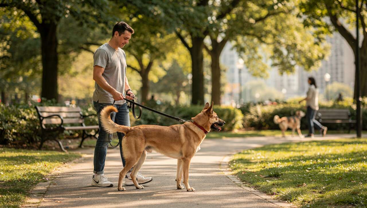 Comment gérer les rencontres avec un chien réactif ?
