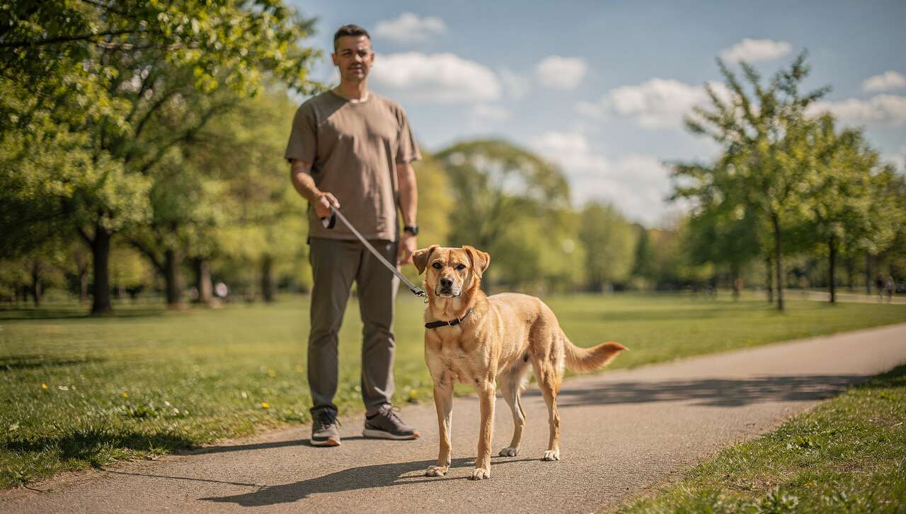 Préparation avant la promenade