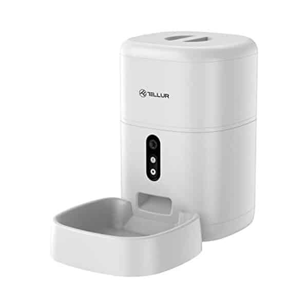 Découvrez notre test complet du distributeur intelligent Tellur 4L. Mangeoire connectée avec caméra 2K, wifi et application mobile pour nourrir votre animal à distance. 