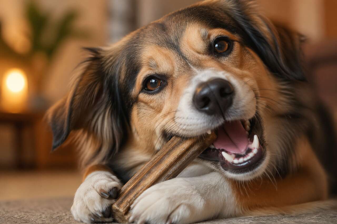 Croquettes et mastication : armes naturelles contre le tartre