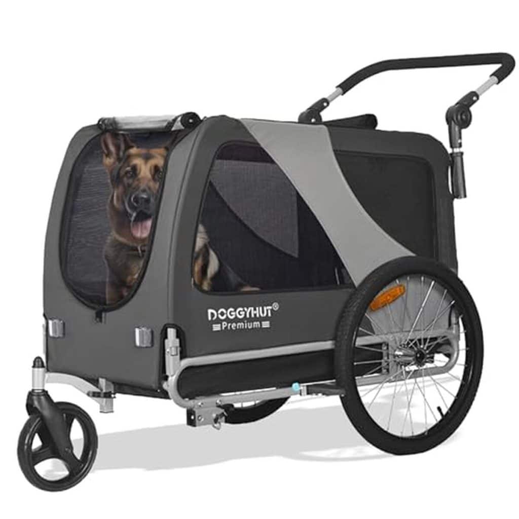Test de la remorque pour chien Doggyhut Tiggo XXL : idéale pour les grands compagnons