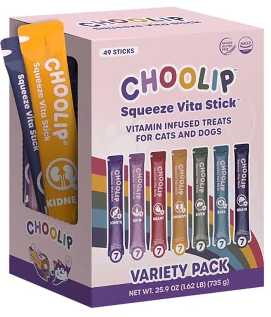Test Des Friandises Multivitaminées Choolip Squeeze Vita Stick Pour Chiens Et Chats